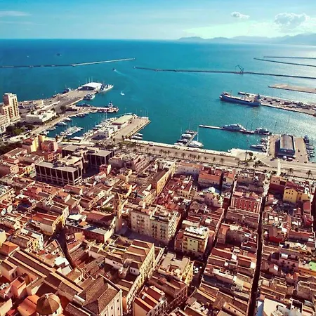 Martini Time, Panoramic Terrace On The Castle Walls Cagliari
