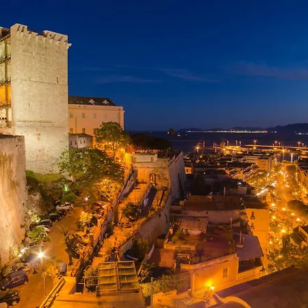 Martini Time, Panoramic Terrace On The Castle Walls Cagliari